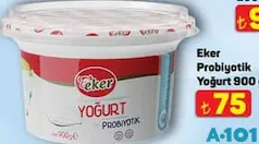 EKER PROBİYOTİK YOĞURT 900 G fiyat ve kampanya bilgisi